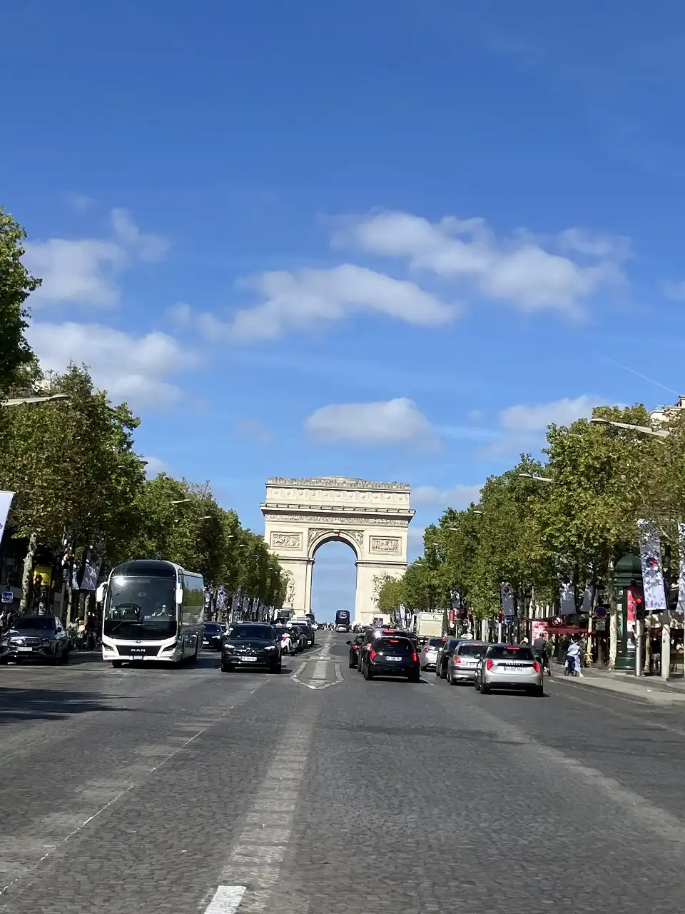 シャンゼリゼ通り Champs-Élysées・凱旋門 Arc de triomphe
