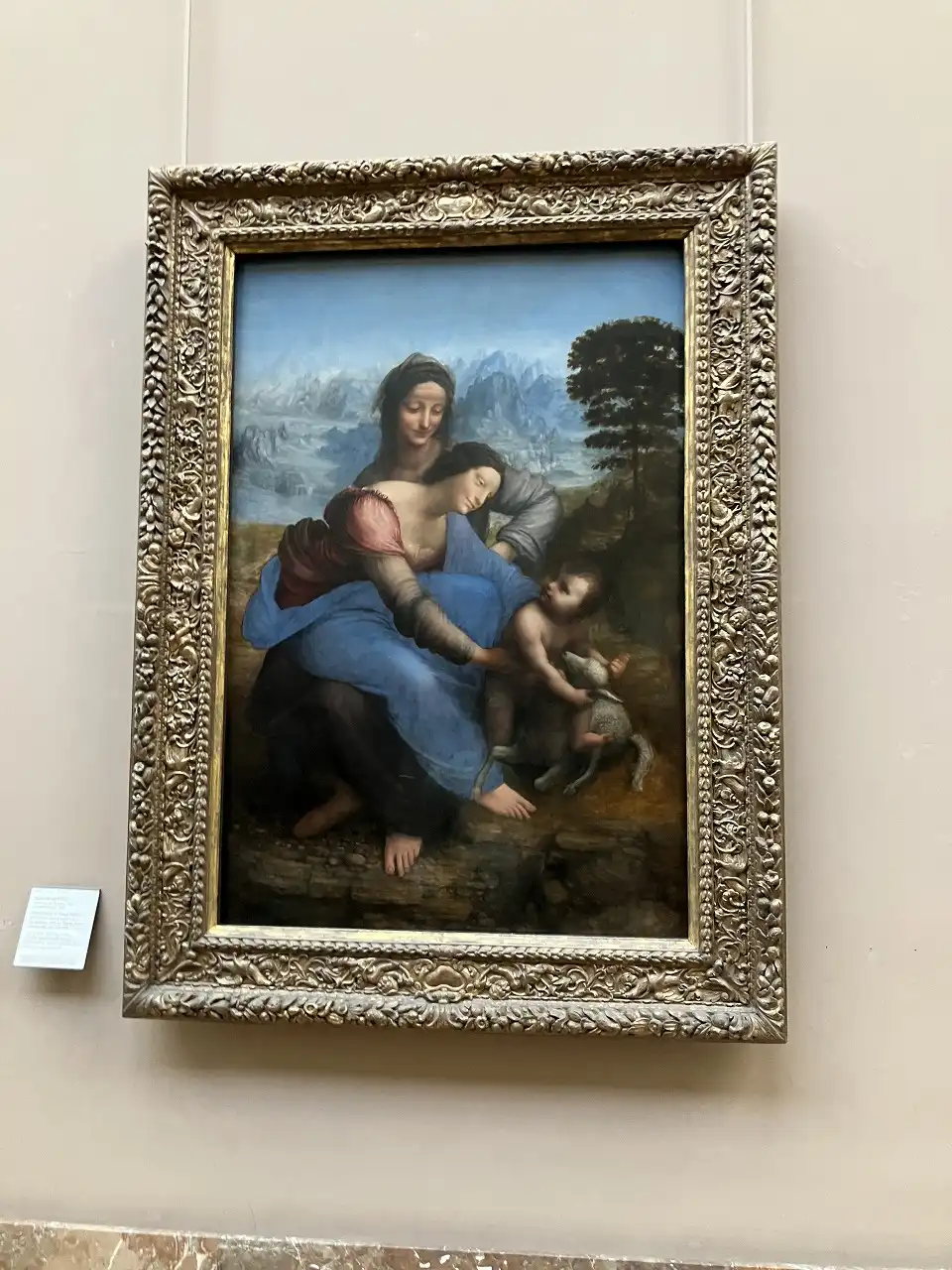 レオナルド・ダ・ヴィンチ Leonardo da Vinci 聖アンナと聖母子 Sant'Anna, la Madonna e il Bambino con l'agnllo