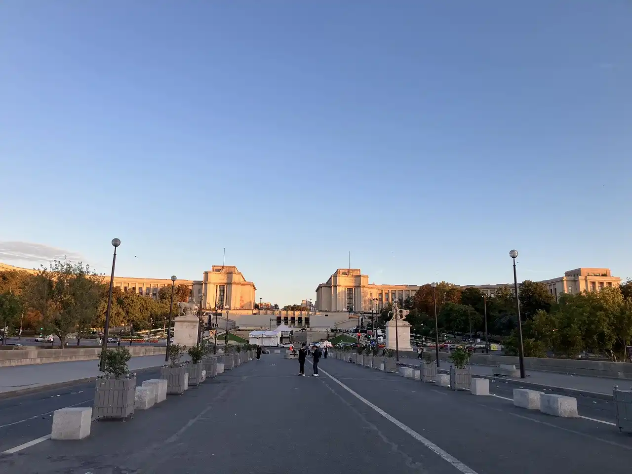 イエナ橋 Pont d'Iéna シャイヨー宮 Palais de Chaillot