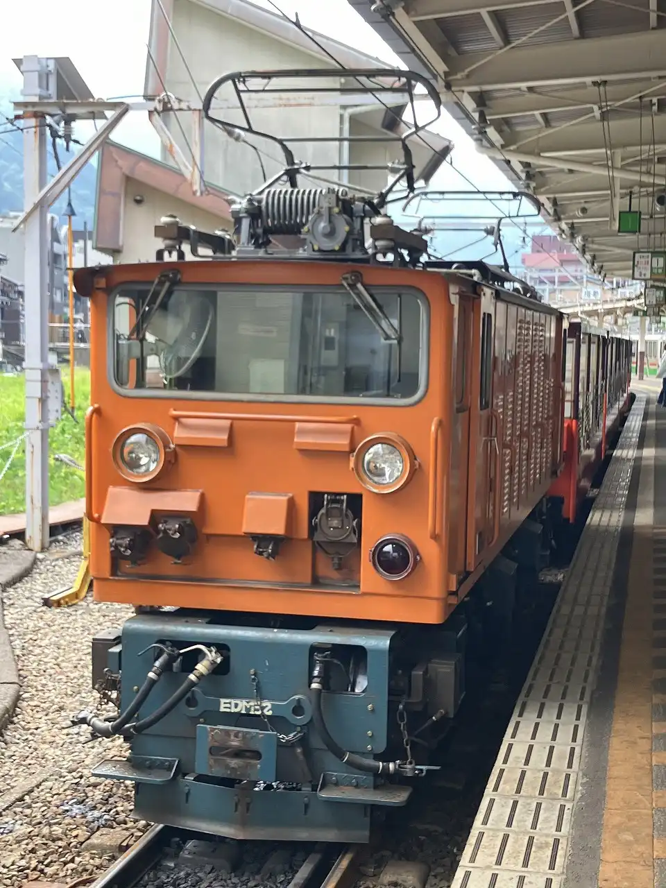 宇奈月駅 トロッコ電車